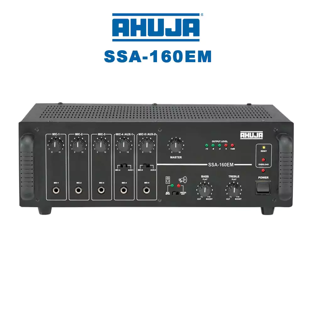 Ahuja SSA-160EM Power Amplifier (160 WATTS)