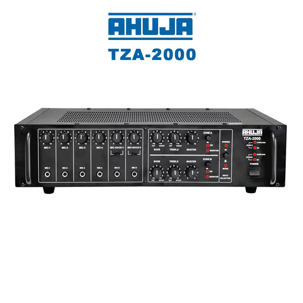 Ahuja TZA-2000 Power Amplifier (200 WATTS)