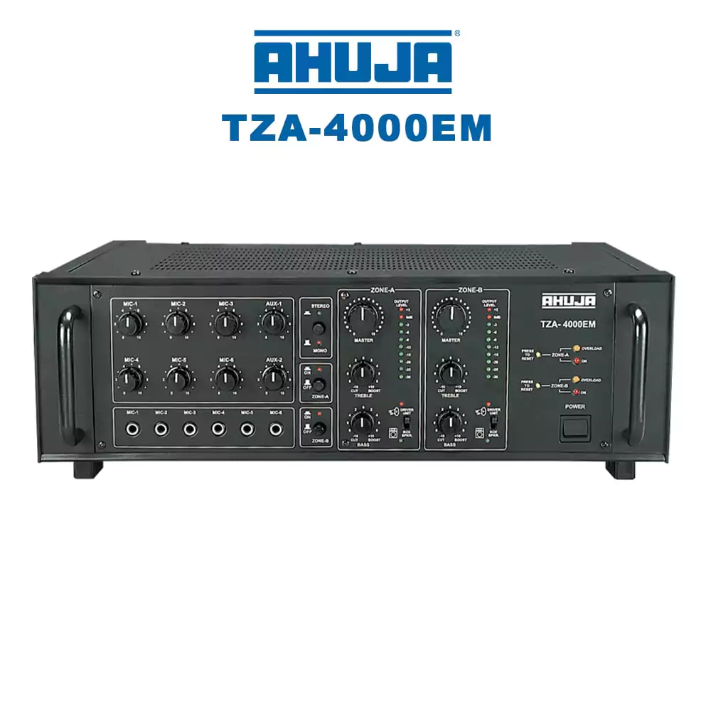 Ahuja TZA-4000EM Power Amplifier (400 WATTS)