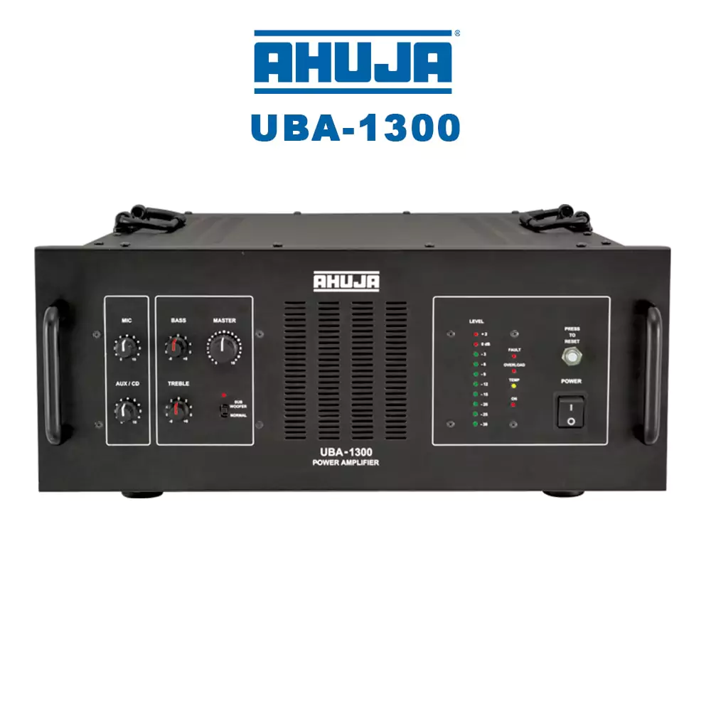 Ahuja UBA-1300 Power Amplifier (1300 WATTS)